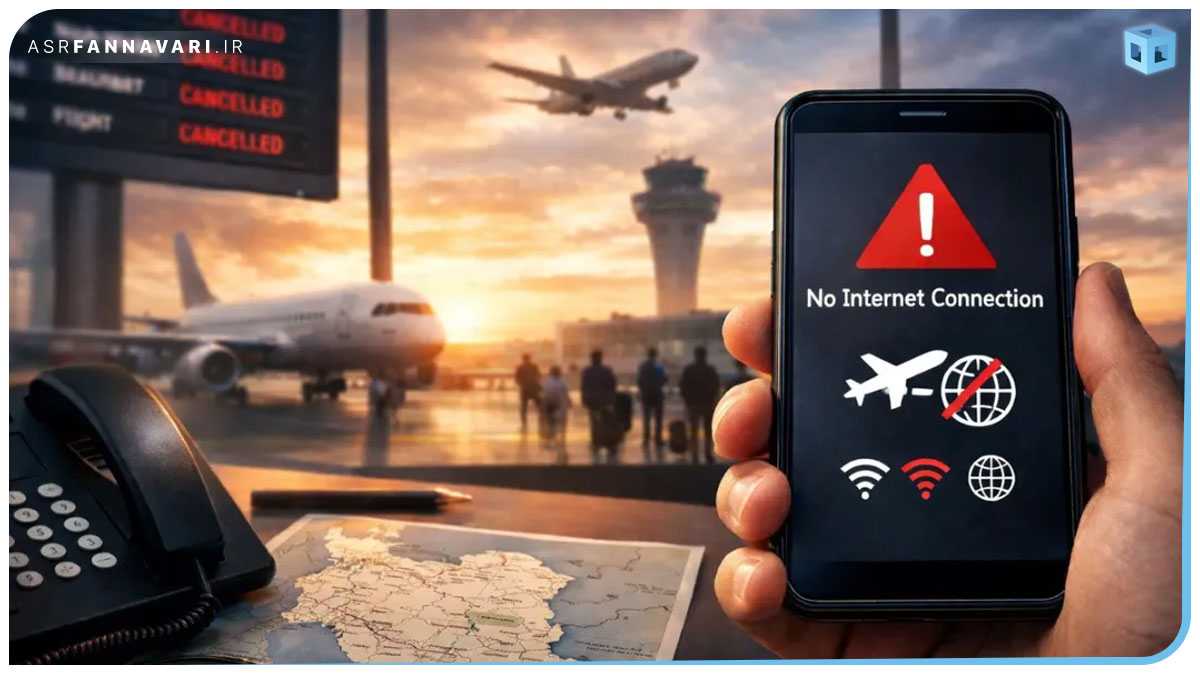 قطع اینترنت گردشگری